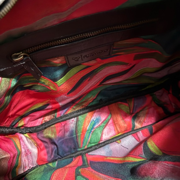 Cow fur hair calf leather satchel Brand New - Picture 11 of 12